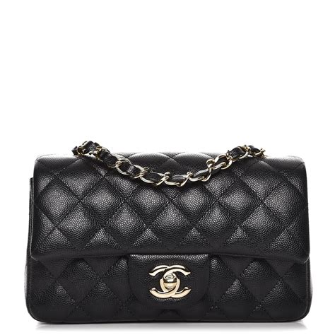 chanel mini flap caviar sale|CHANEL Caviar Quilted Mini Rectangular Flap Black.